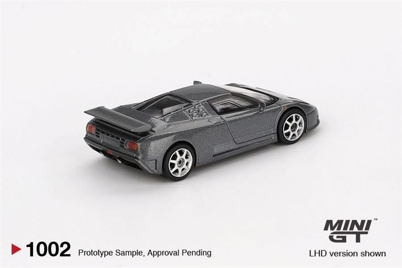  [Hàng Loose] Mô hình xe Bugatti EB110 Super Sport Grigio Scuro tỉ lệ 1:64 MiniGT MGT01002 