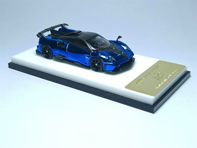  Mô hình xe Pagani Huayra Imola Pagani Huayra Imola Alloy Model tỉ lệ 1:64 Mymodelcollect MC640015B 