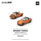  Mô hình xe Porsche Singer Targa - Bronze Chrome tỉ lệ 1:64 Pop Race PR640527 
