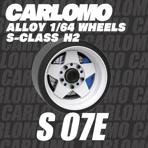  Phụ kiện độ bánh cho xe mô hình Carlomo Wheels S-Class kích thước 9,5mm bằng kim loại tỉ lệ 1:64 Carlomo S0 