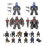  Set mô hình Blokees Batman Defender Version DV03 Arkham Chao Prologue Blindbox 75703-set 