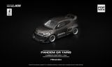  Mô hình xe Toyota Yaris GR Rocket Pandem carbon edition tỉ lệ 1:64 Poprace PR640394 
