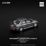  [Hàng Loose] Mô hình xe Mitsubishi Lancer Evolution Iv Dark Grey tỉ lệ 1:64 PopRace PR640327 