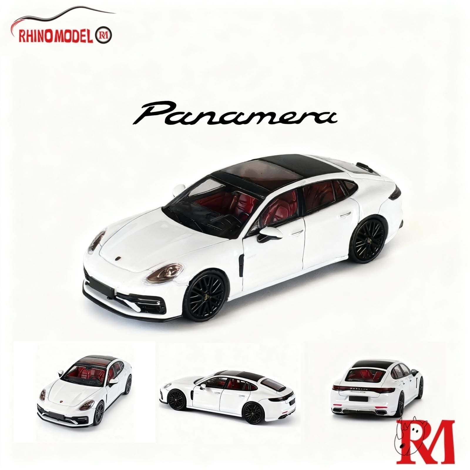  Mô hình xe Porsche Panamera tỉ lệ 1:64 Rhino model RM OT64655 
