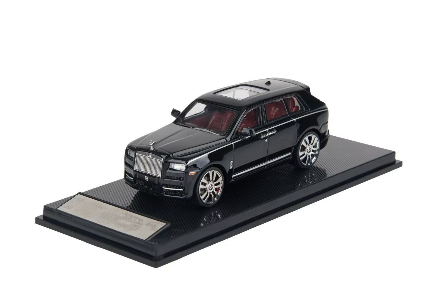  Mô hình xe Rolls Royce Cullinan sixth approved custom crom wheel tỉ lệ 1:64 SC Art OT64657 