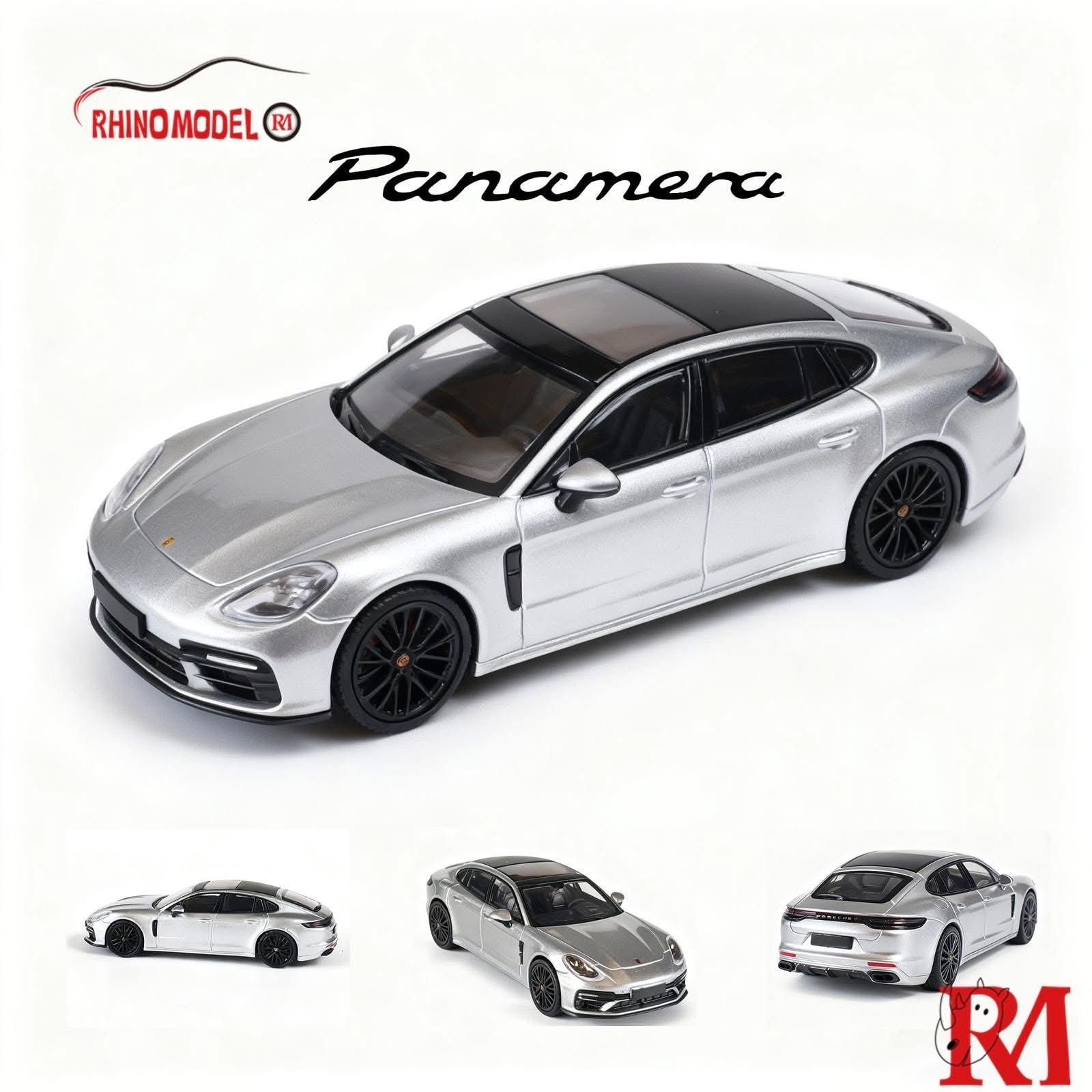  Mô hình xe Porsche Panamera tỉ lệ 1:64 Rhino model RM OT64655 
