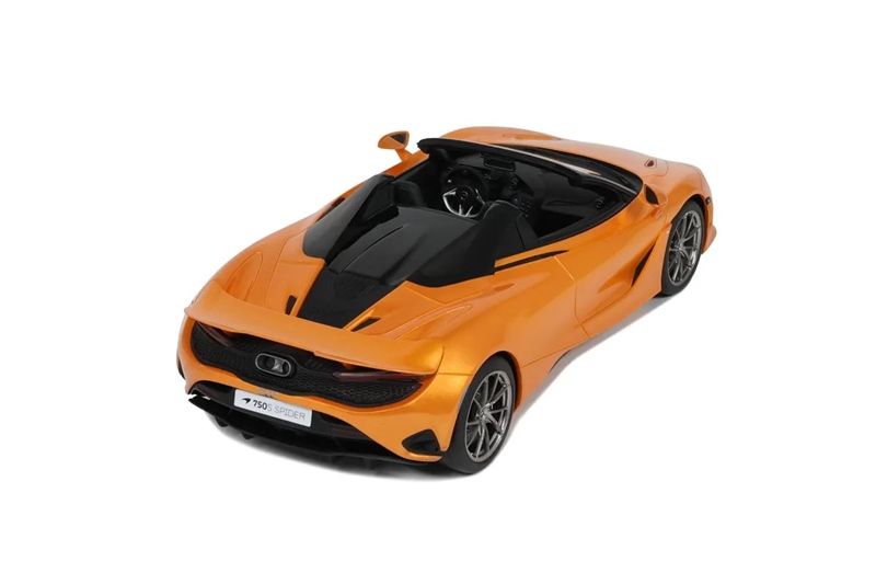  Mô hình xe McLaren 750S Spider 2024 Orange tỉ lệ 1:18 GT Spirit GT488 