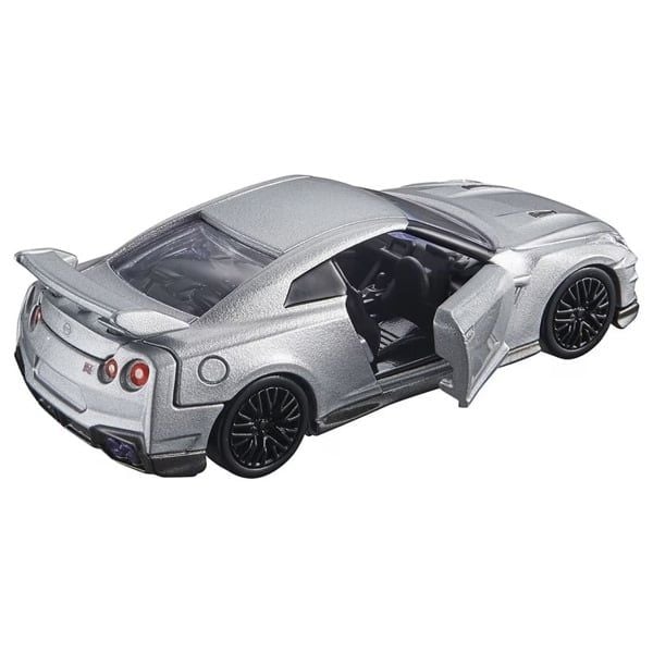  Mô hình xe Nissan GT-R R35 silver 2025 No.49 tỉ lệ 1:64 Tomica Premium 98713 
