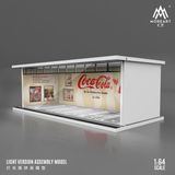  Hộp trưng bày mô phỏng diroram Coca Cola maintenance workshop Lighting Assembly Scene tỉ lệ 1:64 M-Cool MO914036 