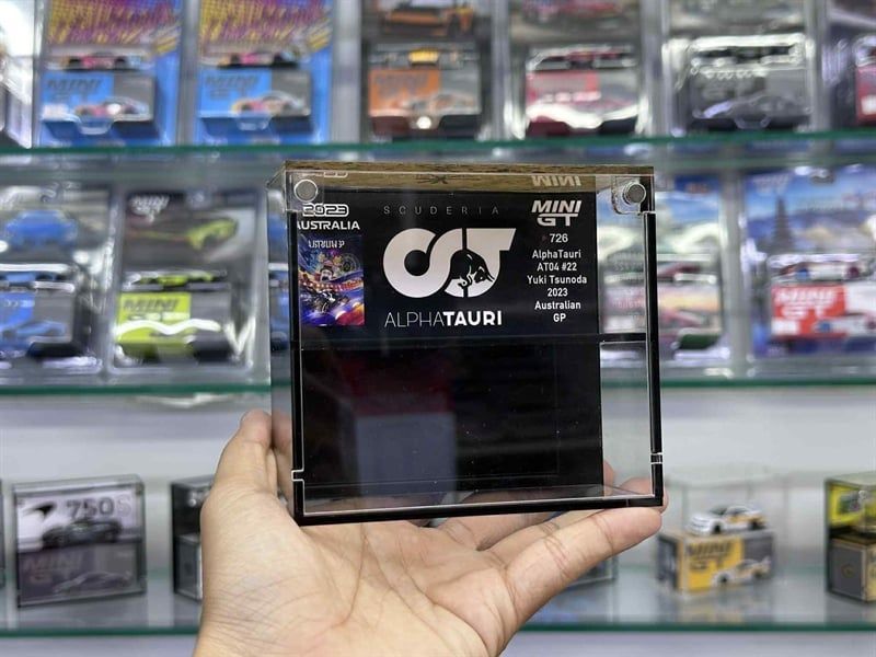  Hộp trưng bày mica các dòng xe MiniGT có khung ảnh tỉ lệ 1:64 Colabox PKC 