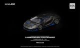  Mô hình xe LAMBORGHINI CENTENARIO CARBON BLUE tỉ lệ 1:16 Poprace PR640438 