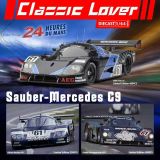  Mô hình xe đua Mercedes Benz C9 Sauber 1980s Lemans 24h legend! tỉ lệ 1:64 Classic Lover OT64695 