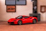  Mô hình xe Ferrari 488 GTB (Resin car model) giới hạn 399 chiếc tỉ lệ 1:64 Cars Lounge OT64482 