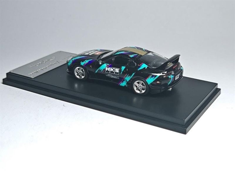  Mô hình xe ô tô Toyota Supra A80 (JZA80) Bomex V1 Modified HKS Livery tỉ lệ 1:64 My Model Collect MC OT64597 
