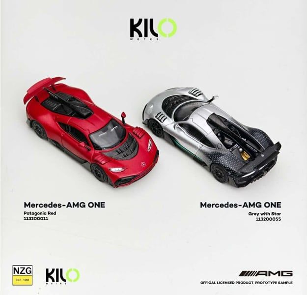  Mô hình xe Mercedes Benz AMG One tỉ lệ 1:64 Kilo Works 11320001 