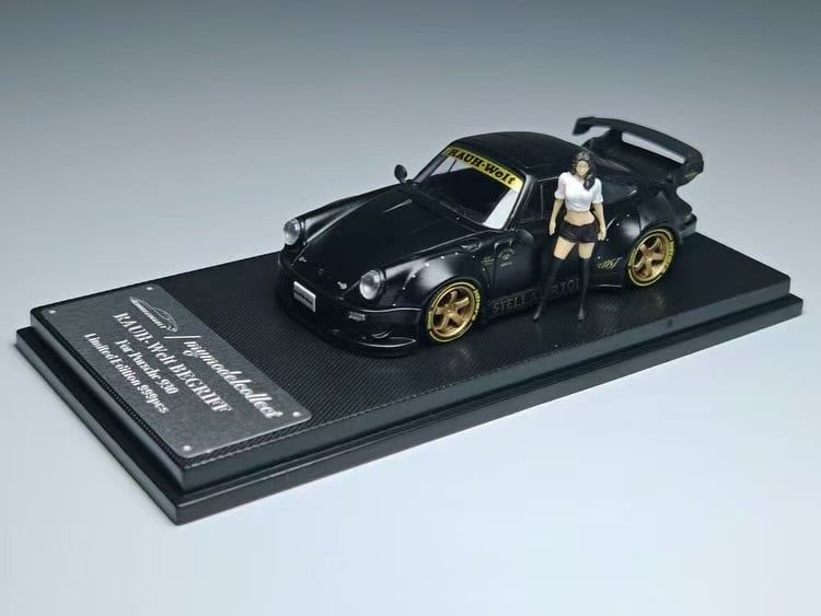  Mô hình xe Porsche 930 tỉ lệ 1:64 myodelcollect MC640003D 
