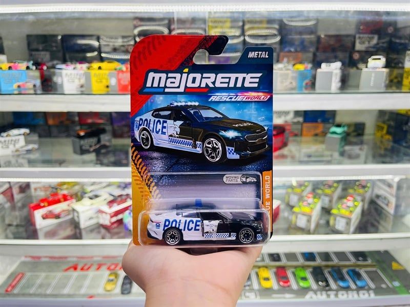  Mô hình xe Rescue World Toyota GR86 GT police Japan tỉ lệ 1:64 Majorette 8503100001 