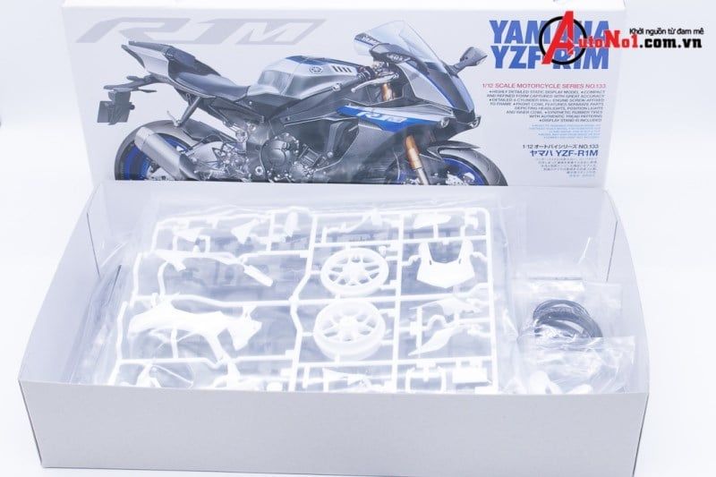  Mô hình Kit Mô Tô Yamaha YZF R1M 1:12 Tamiya 14133 