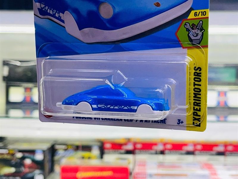  Mô hình xe Porsche 911 Carrera Clip / À Attache Hotwheels kim loại có bản quyền chính hãng tỉ lệ 1:64 C4982-PO 
