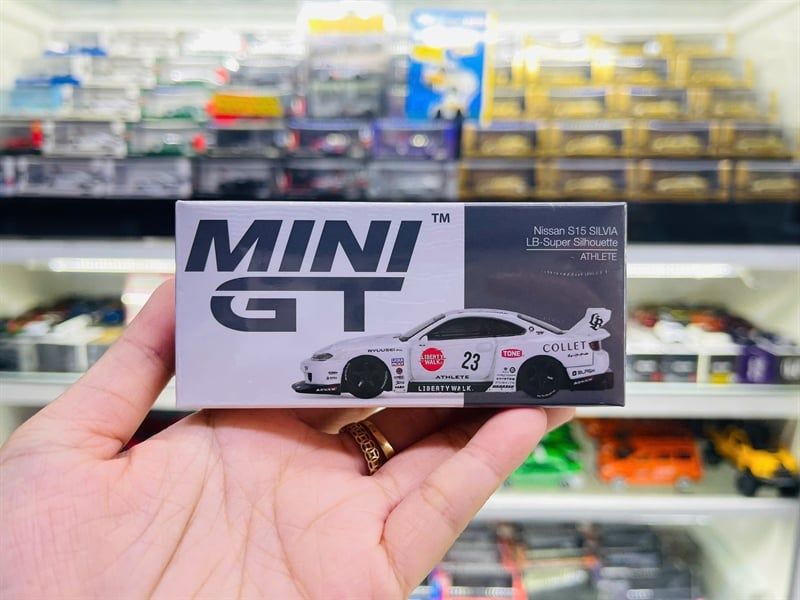  [Hàng Loose] Mô hình xe Nissan LB-Super Silhouette S15 SILVIA ATHLETE tỉ lệ 1:64 MiniGT MGT01054 