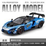  Mô Hình Xe McLaren Senna GTR Full Open Tỉ lệ 1:24 Chezi Model CZ24512 