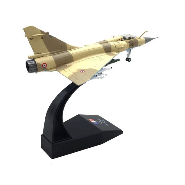  Mô hình máy bay quân sự Mirage 2000 Fighter Military yellow tỉ lệ 1:100 NS model MBQS068 