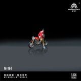  Mô hình nhân vật figure kèm xe Ducati McDonald's Motorcycle Casual Knight Doll Resin Model MO222194 