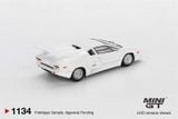  Mô hình xe Lamborghini Countach 25th Anniversary White tỉ lệ 1:64 MiniGT MGT01134 