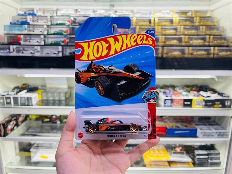  Mô hình xe FE Formula E Gen3 Hotwheels kim loại có bản quyền chính hãng tỉ lệ 1:64 C4982-F1 