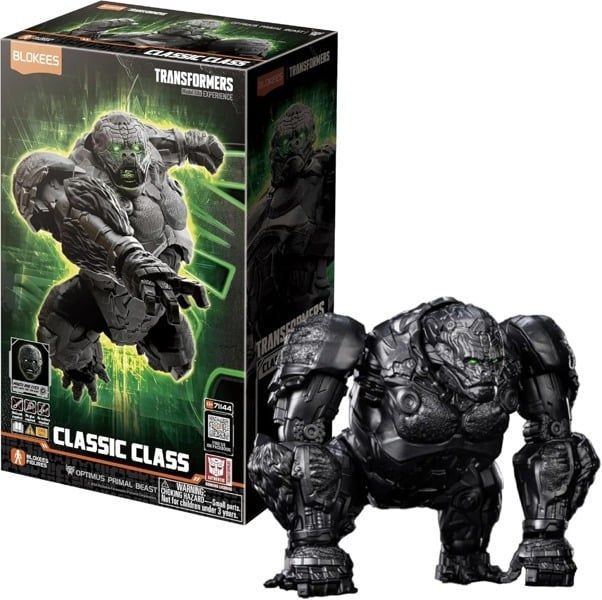  Mô hình Blokees Transformers (Model Kit) - Classic Class(CC) 04 - Optimus Primal Beast (Luminous Eyes) 71144 