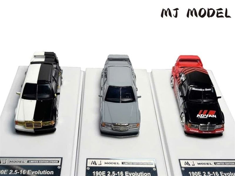  Mô hình xe 190E W201 2.5-16 Evo tỉ lệ 1:64 MJ Model OT64710 