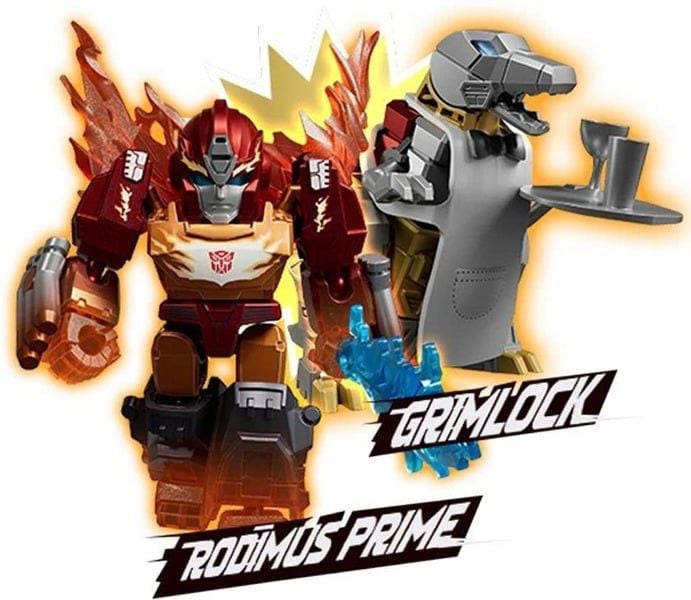  Mô hình lắp ráp serries Transformers Defender Version 04 Tyrants Fury Blokees ET38 71404 