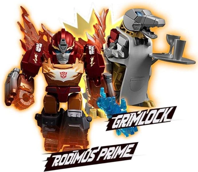  Mô hình lắp ráp serries Transformers Defender Version 04 Tyrants Fury Blokees 71404 
