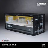  Mô hình nhà để xe ngầm xoay L-Type có đèn kích thước 30x12.5x13cm tỉ lệ 1:64 của MBOX MB400323 