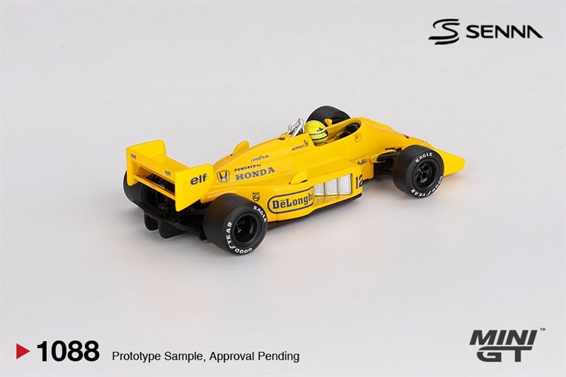  Mô hình xe Lotus 99T #12 Ayrton Senna 1987 Monaco Grand Prix Winner tỉ lệ 1:64 MiniGT MGT01088 