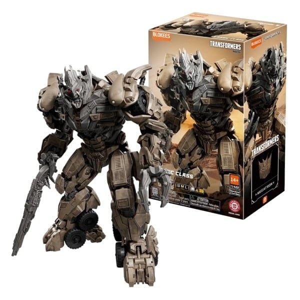  Mô hình lắp ráp có đèn serries Transformers Classic Class(CC) 22 Movie 3 Dark of the Moon Megatron (Luminous Eyes & Chest) Blokees 71422 