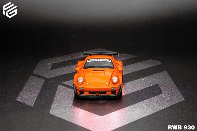  Mô hình xe Porsche RWB930 Rauhwelt 930 full open tỉ lệ 1:64 FG model OT64815 
