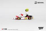  Mô hình xe Kart #2 - 1993 Masters of Paris-Bercy MiniGT x Senna tỉ lệ 1:64 MiniGT MGT01156 
