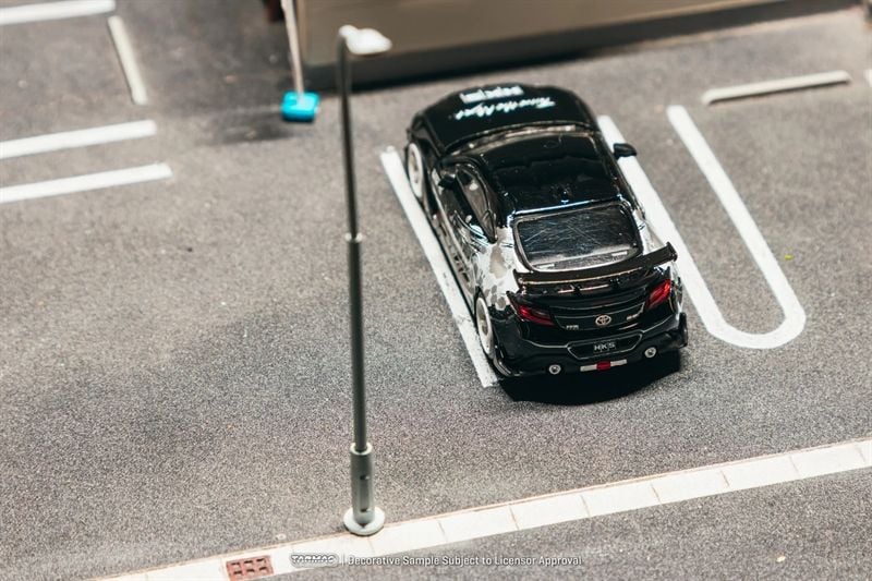 Mô hình xe Toyota GR86 -- HKS Black tỉ lệ 1:64 Tarmac Works T64G-038-BK2 