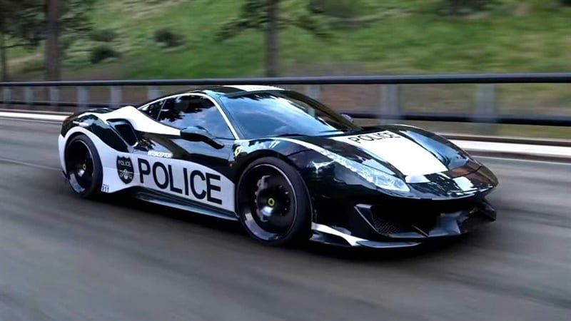  Mô hình xe Ferrari 488 Pista Novitec mở được nắp máy sau tỉ lệ 1:64 Ichiban model OT64511 