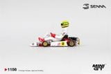  Mô hình xe Kart #2 - 1993 Masters of Paris-Bercy MiniGT x Senna tỉ lệ 1:64 MiniGT MGT01156 