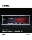  Hộp trưng bày showroom Advan racing kích thước 30x13.3 x10cm có đèn - có mica chắn bụi chống nước tỉ lệ 1:64 M-cool MoreArt 