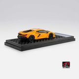  Mô hình xe Lamborghini Revuelto orange yellow tỉ lệ 1:64 LCD model LCD64042-OY 