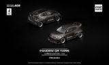  Mô hình xe Toyota Yaris GR Rocket Pandem carbon edition tỉ lệ 1:64 Poprace PR640394 
