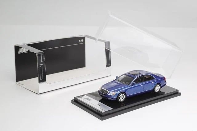  Mô hình xe Maybach 57S Blue tỉ lệ 1:64 Shadow LL-023-95 