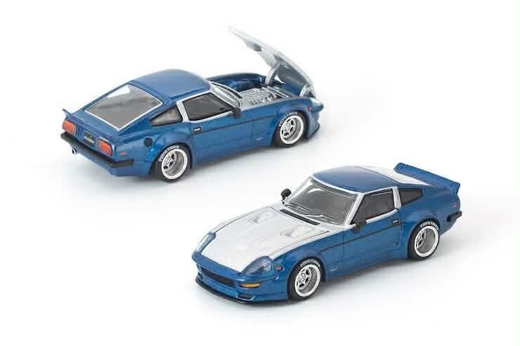  Mô hình xe PANDEM 280ZX BLUE tỉ lệ 1:64 Pop race PR640315 