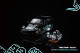  Mô hình xe Porsche 964 Rauh-Welt RWB964 Silver‑Fenix Livery tỉ lệ 1:64 Motorhelix MH M62102 