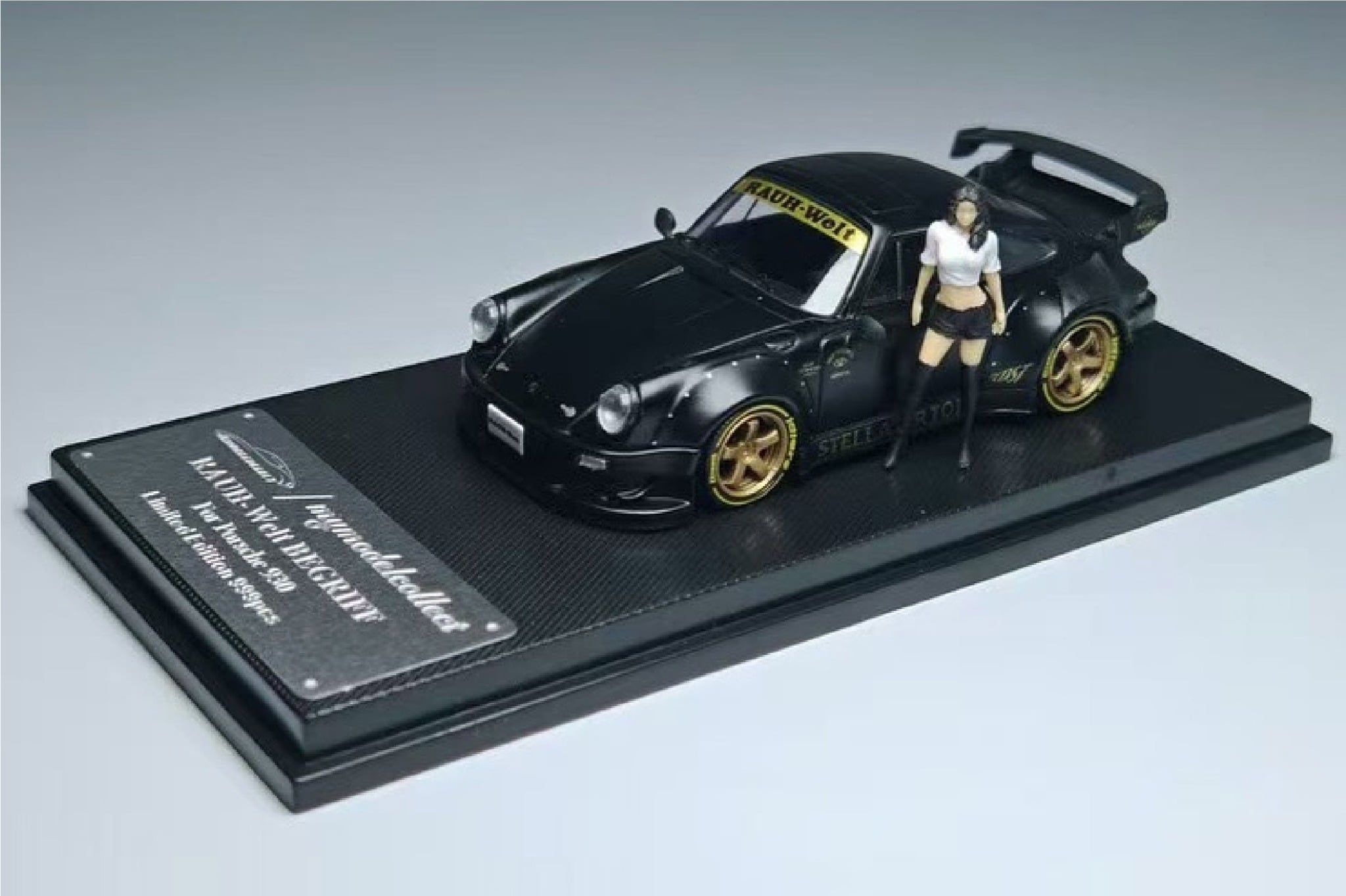  Mô hình xe Porsche 930 tỉ lệ 1:64 myodelcollect MC640003D 