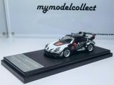  Mô hình xe Porsche RWB993 #77 Skeleton IMSA Petit Le Mans tỉ lệ 1:64 Mymodelcollect OT64743 