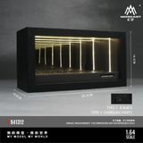  Hộp trưng bày khung tích hợp ABYSS gương cảnh có đèn cổng sạc Type-C tỉ lệ 1:64 MoreArt MO941312 